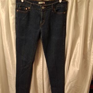 Levi's Dark Blue Skinny Jeans for Women 12M
